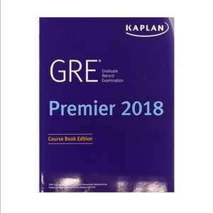 New GRE Premier 2018 Course Book